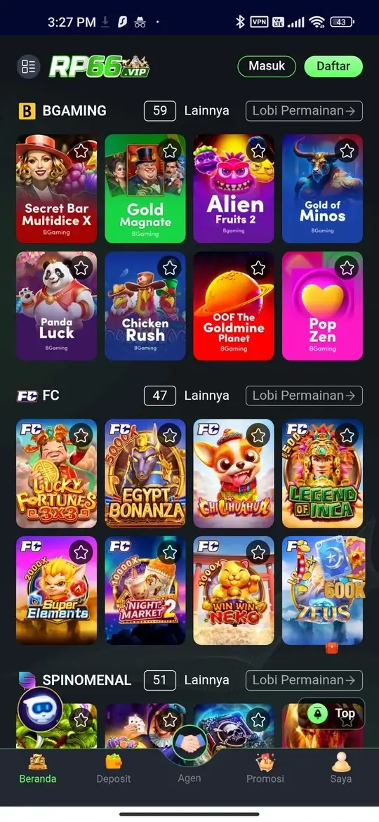 RP66 APK Screenshot Live Casino